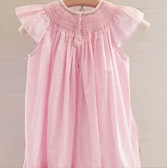 Smocked Butterfly Dress - Picture 2 of 11